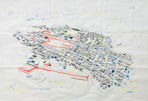 Every drawing is a map, version 71, 2023